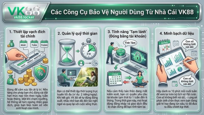 Các tính năng hỗ trợ quản lý tài khoản thông minh trên VK 88 Các tính năng hỗ trợ quản lý tài khoản thông minh trên VK 88